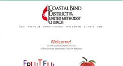 Desktop Screenshot of coastalbendumc.org